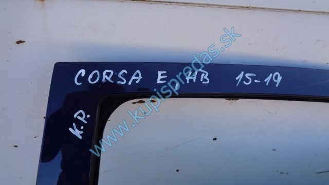ľavé zadné dvere na opel corsu E, 